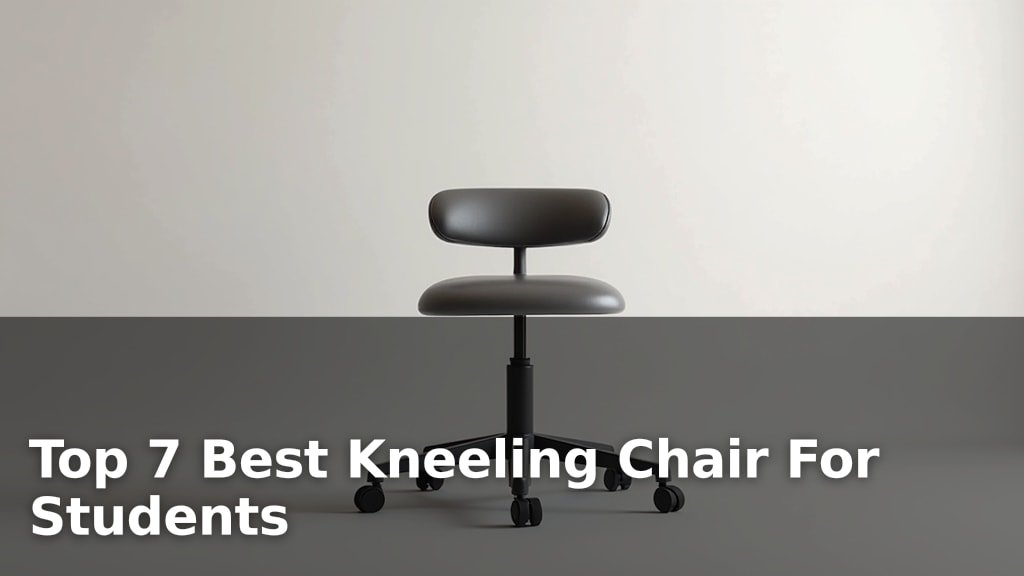 Best Kneeling Chair For Students
