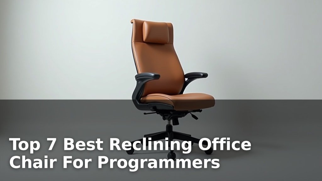 Best Reclining Office Chair For Programmers