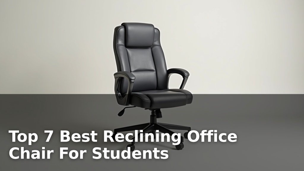 Best Reclining Office Chair For Students