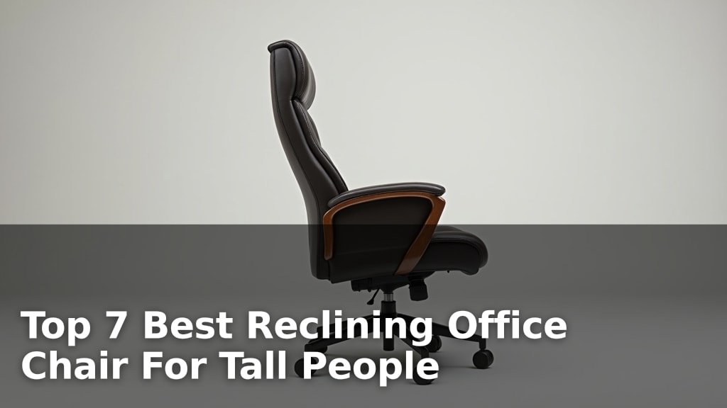 Best Reclining Office Chair For Tall People