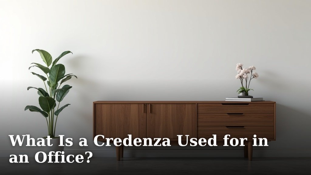 What Is a Credenza Used for in an Office?
