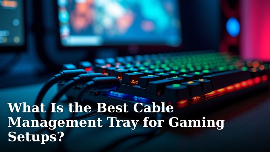 What Is the Best Cable Management Tray for Gaming Setups?
