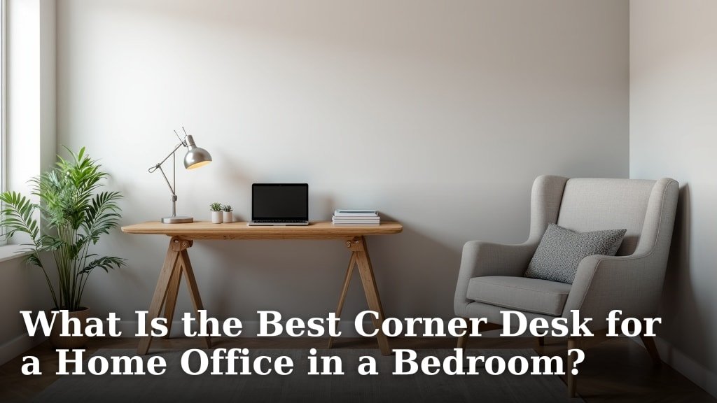 What Is the Best Corner Desk for a Home Office in a Bedroom?