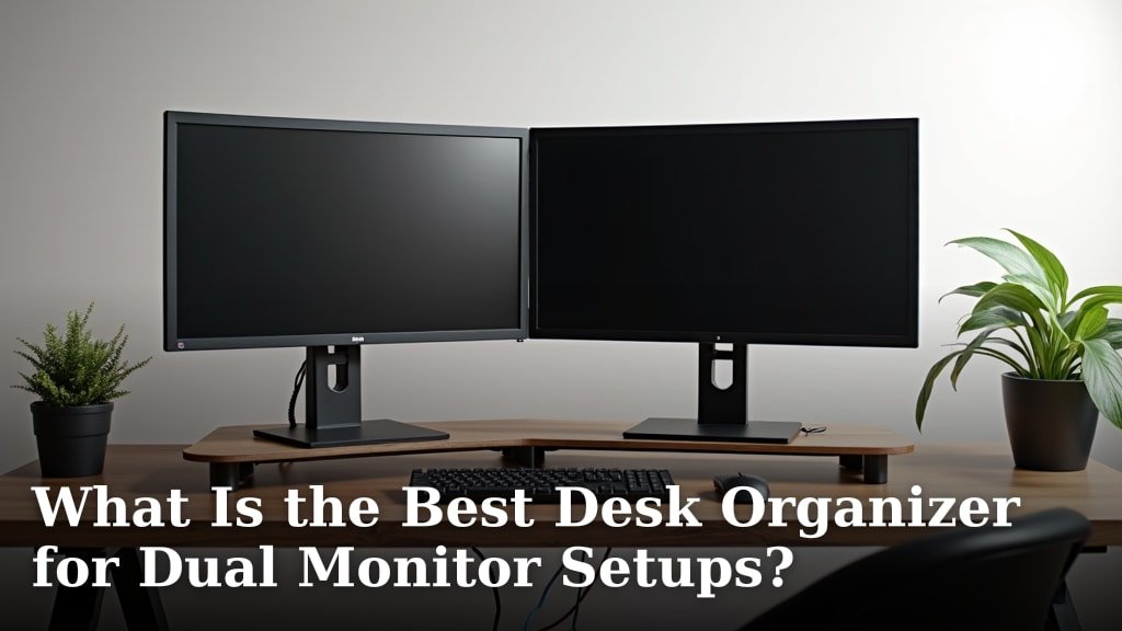 What Is the Best Desk Organizer for Dual Monitor Setups?