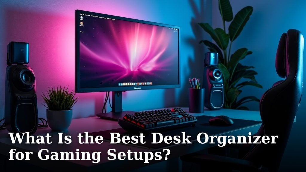 What Is the Best Desk Organizer for Gaming Setups?