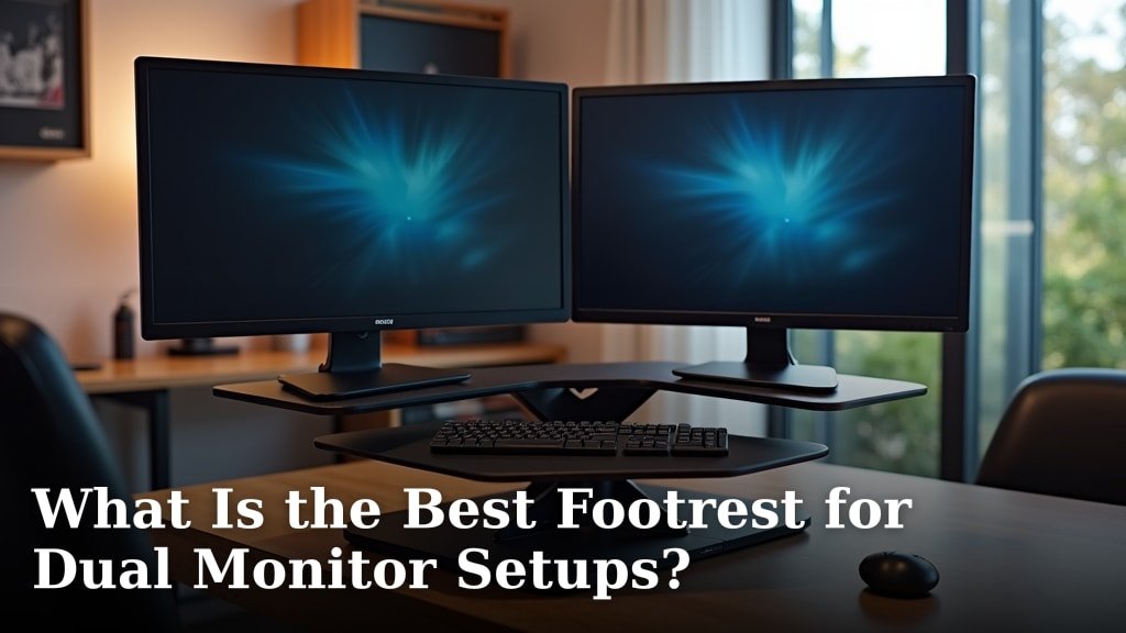 What Is the Best Footrest for Dual Monitor Setups?