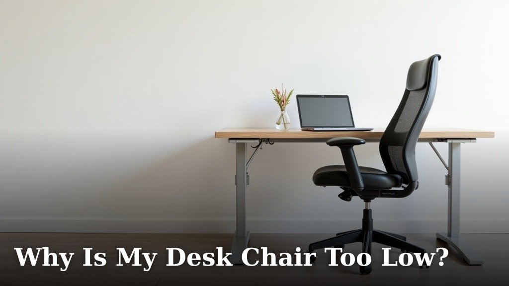 Why Is My Desk Chair Too Low?
