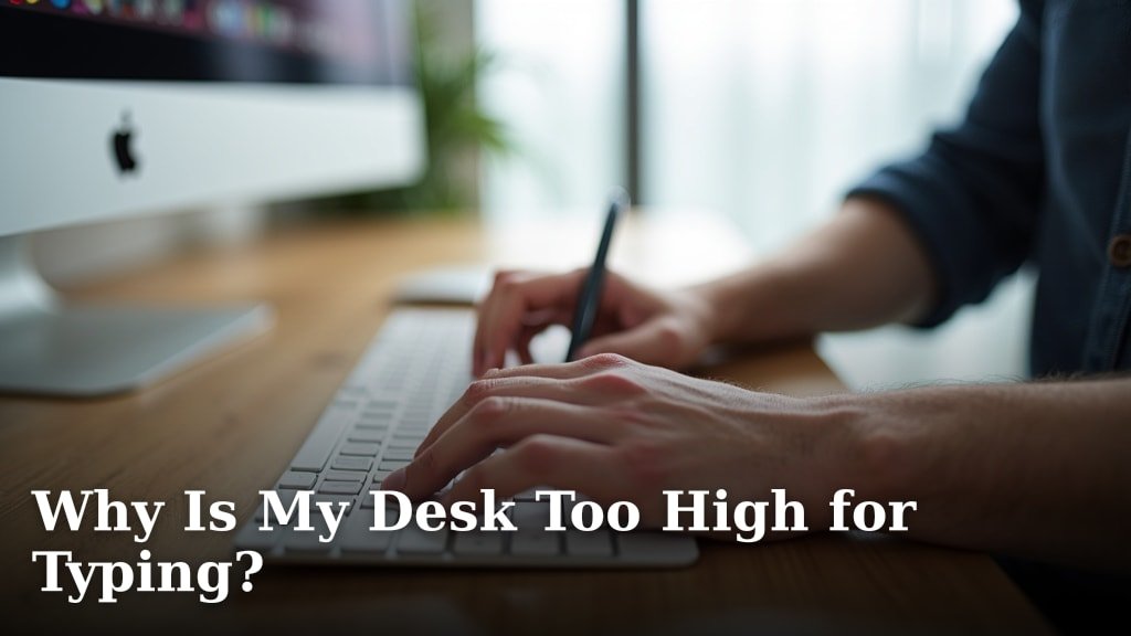 Why Is My Desk Too High for Typing?