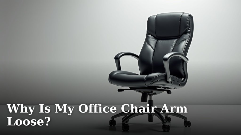 Why Is My Office Chair Arm Loose?